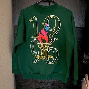 VINTAGE 1996 Atlanta Olympics sweatshirt size Medium